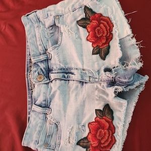 Women's American eagle high rise short shorts